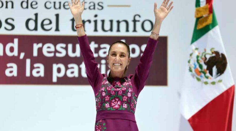 “México ya cambió, nada ni nadie va a detener la transformación”: Presidenta Claudia Sheinbaum en informe a dos años del triunfo del segundo piso de la cuarta transformación al que asistieron 850 mil mexicanas y mexicanos