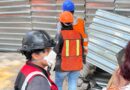 Atiende Protección Civil de Cuahtémoc caída de estructura en inmueble en la colonia Doctores